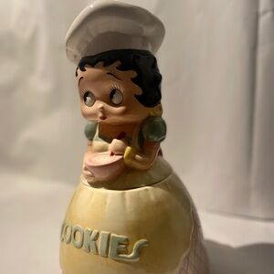 VINTAGE BETTY BOOP COOKIE JAR - VANDOR  - Circa 1994